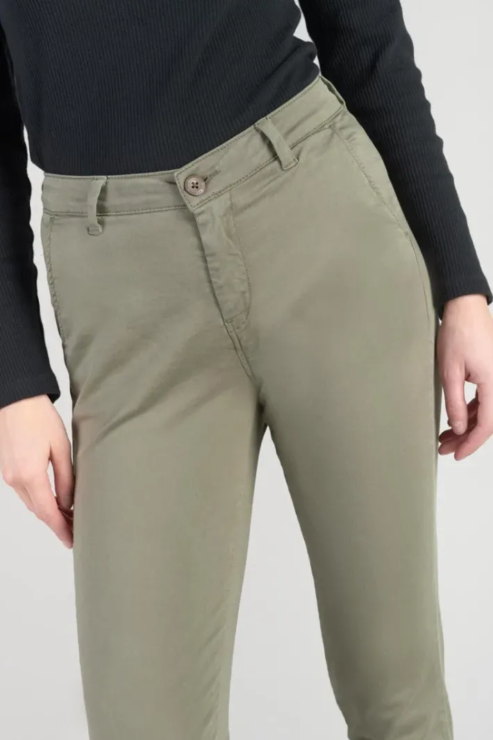 Le Temps des Cerises Pantalon Chino Dyli4 Kaki Lizard Flash Sale