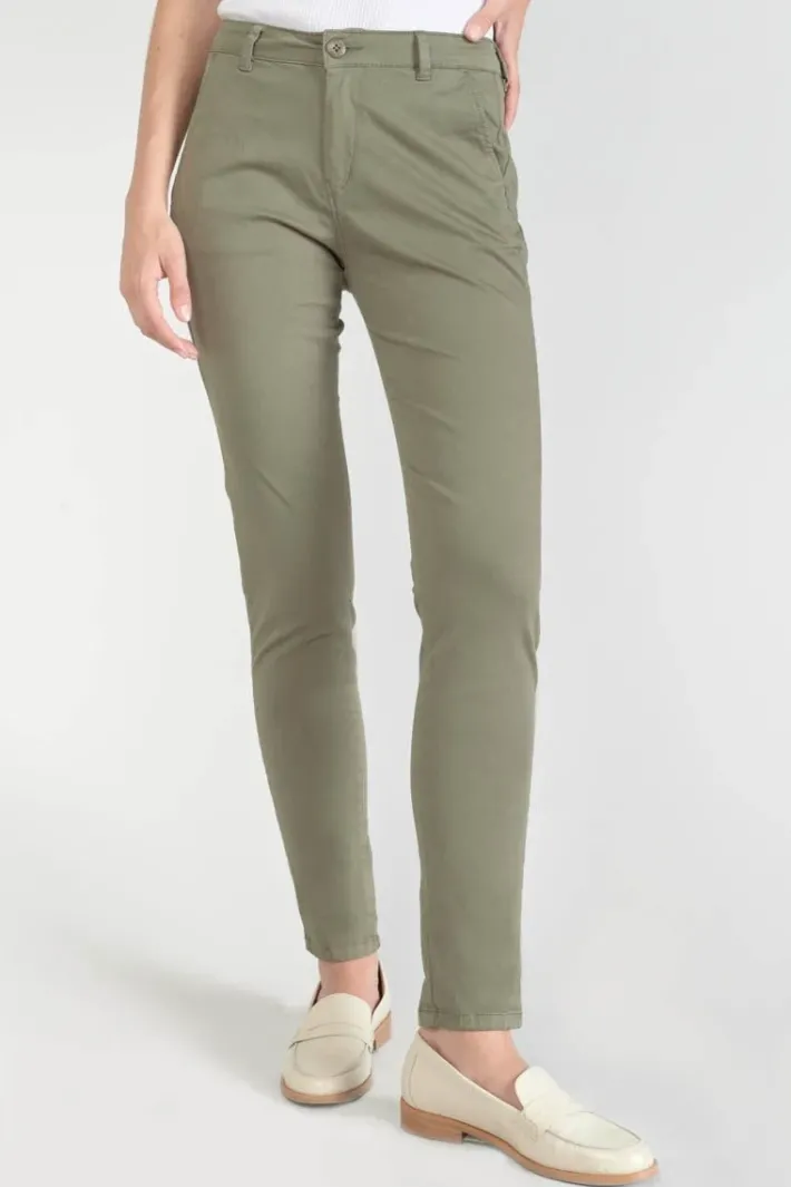 Le Temps des Cerises Pantalon Chino Dyli3 Kaki Lizard Hot