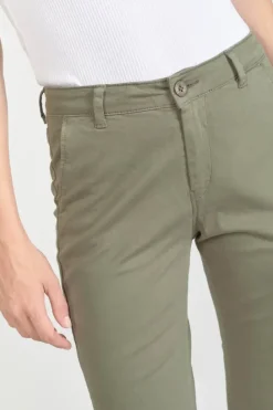 Le Temps des Cerises Pantalon Chino Dyli3 Kaki Lizard Hot