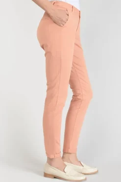 Le Temps des Cerises Pantalon Chino Dyli3 Peche Canyon Best Sale