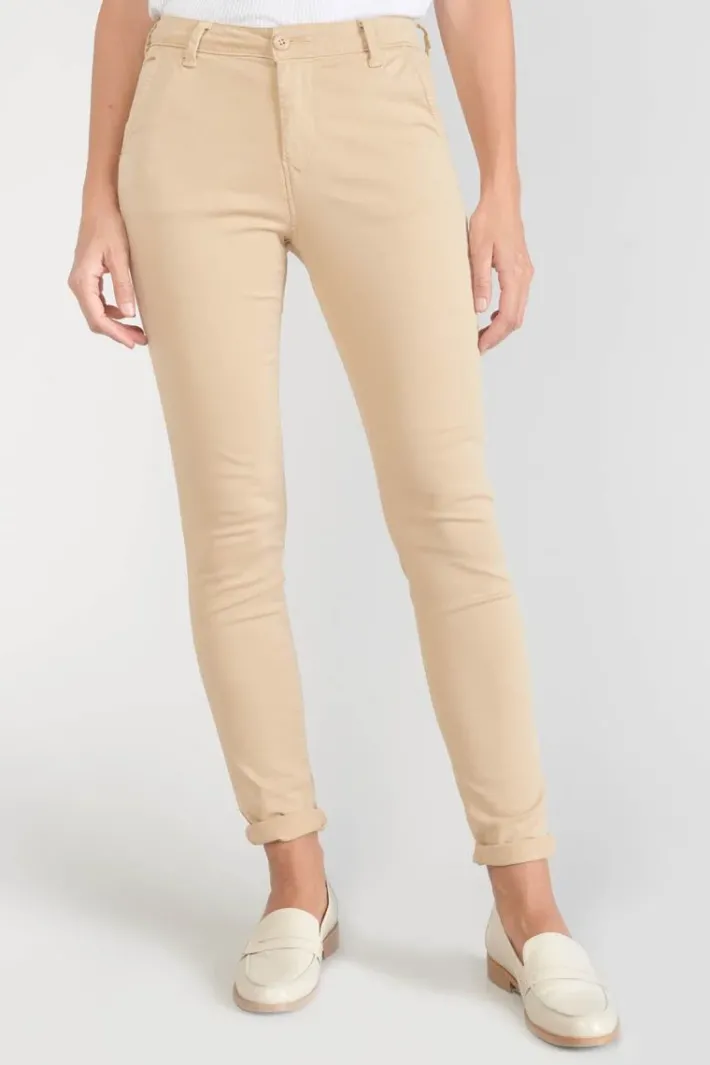 Le Temps des Cerises Pantalon Chino Dyli3 Sable Safari New
