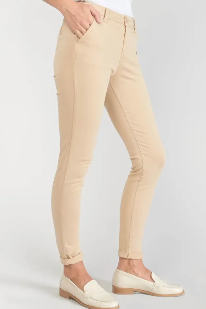 Le Temps des Cerises Pantalon Chino Dyli3 Sable Safari New