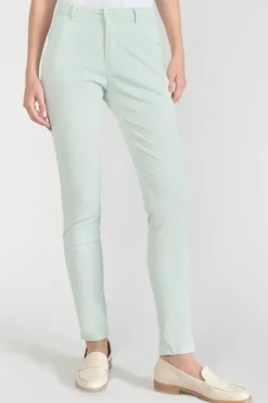 Le Temps des Cerises Pantalon Chino Dyli3 Vert D'Eau Icy Online
