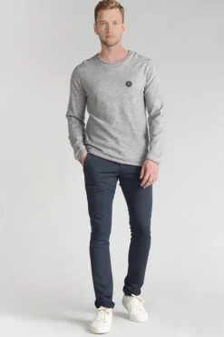 Le Temps des Cerises Pantalon Chino Jogg Kurt Marine Eclipse Fashion