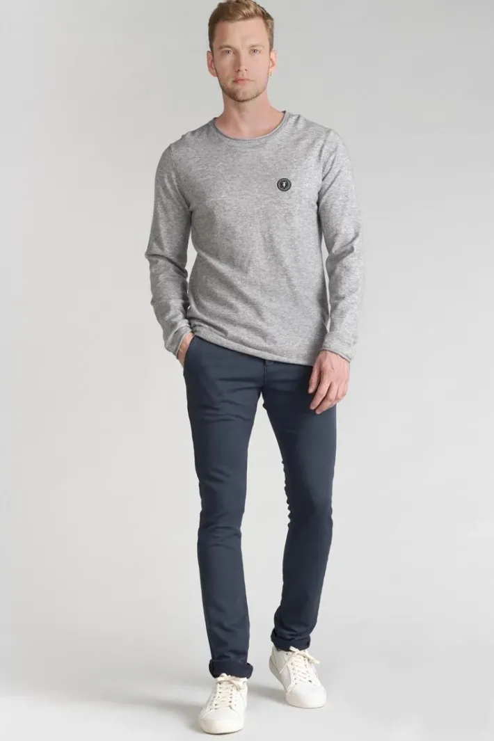 Le Temps des Cerises Pantalon Chino Jogg Kurt Marine Eclipse Fashion