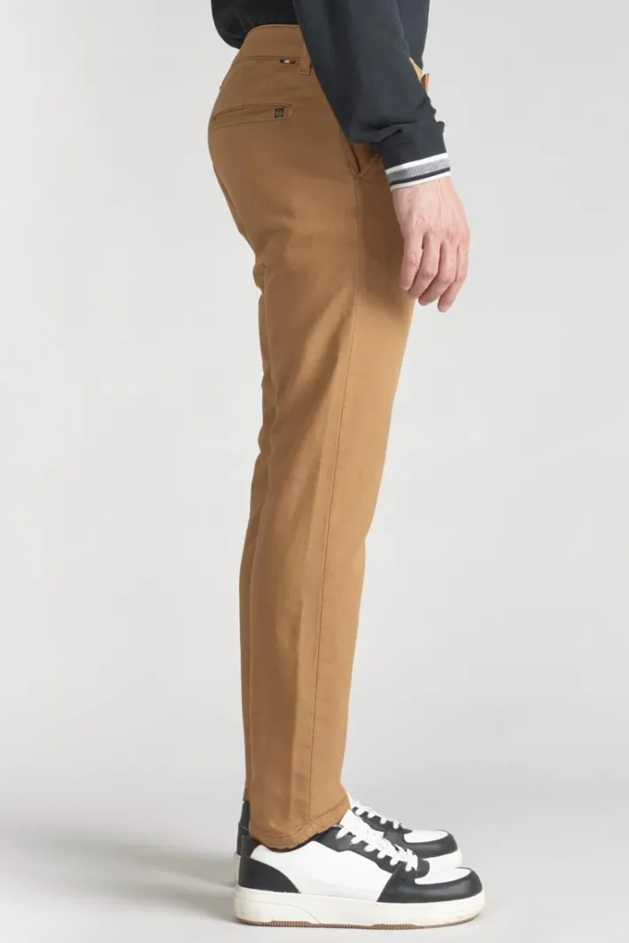 Le Temps des Cerises Pantalon Chino Jogg Kurt Camel Latte Fashion