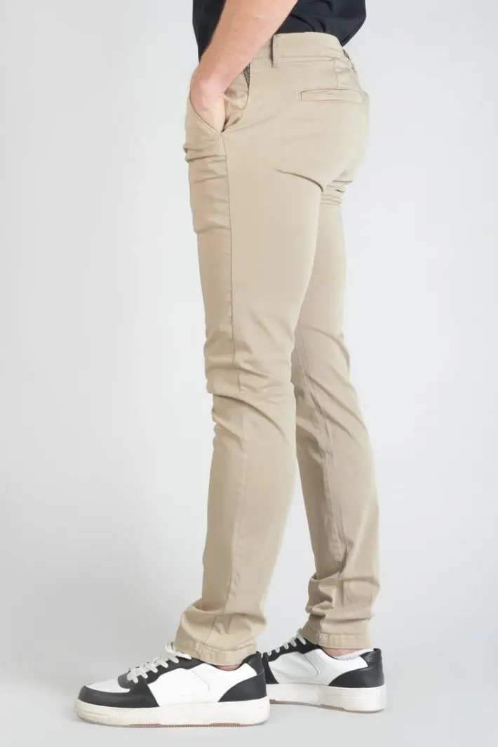 Le Temps des Cerises Pantalon Chino Slim Jas Beige Nomad Flash Sale
