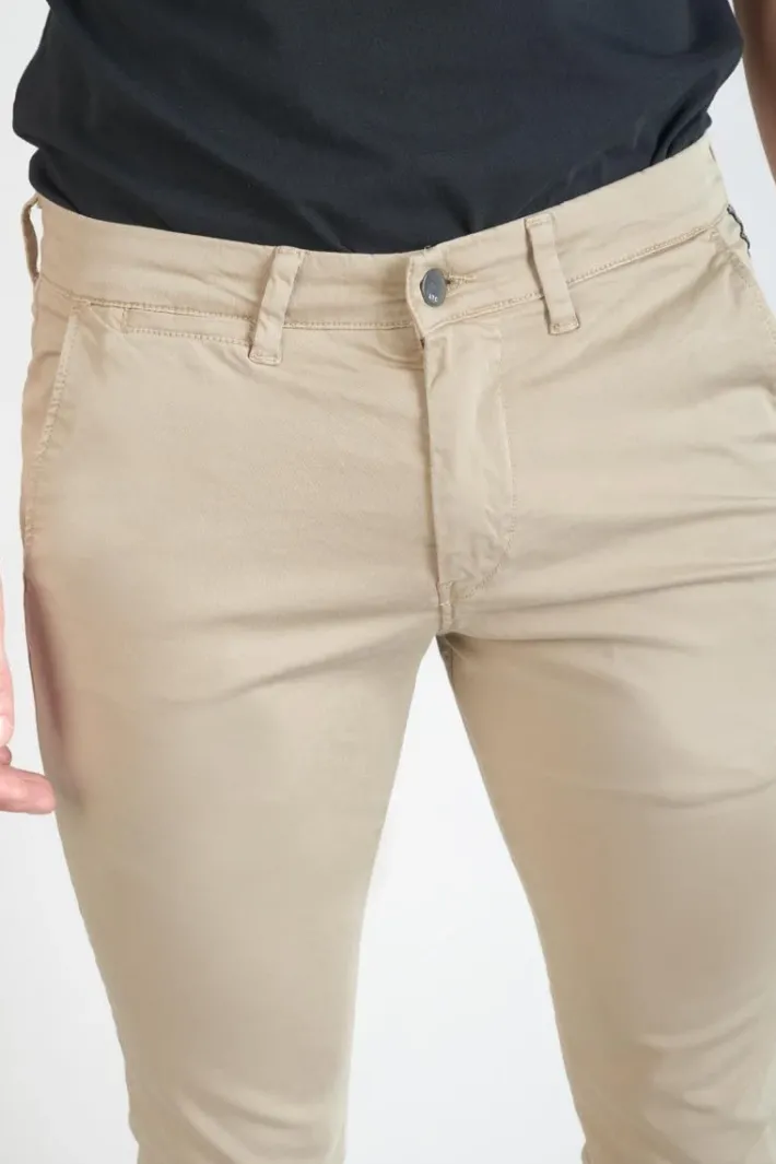 Le Temps des Cerises Pantalon Chino Slim Jas Beige Nomad Flash Sale