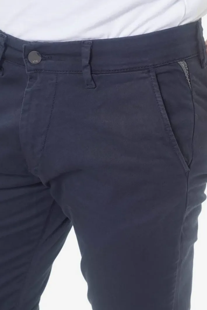Le Temps des Cerises Pantalon Chino Slim Jas Marine Eclipse Hot
