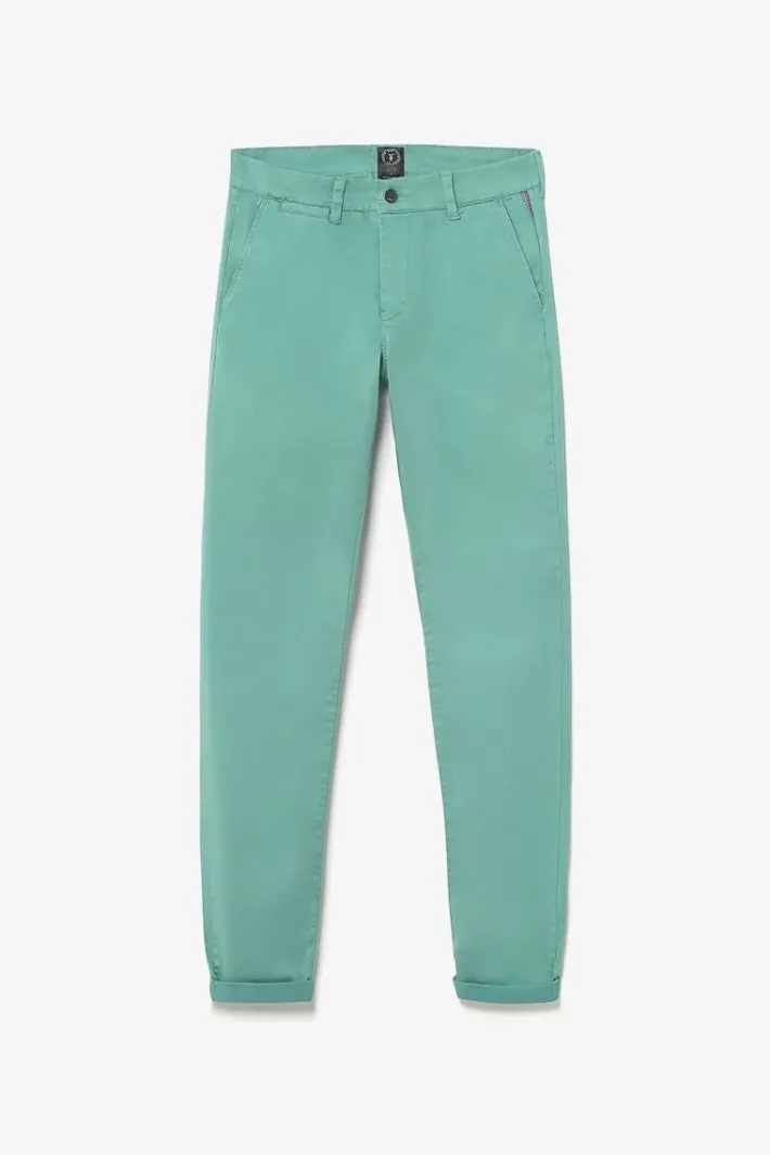 Le Temps des Cerises Pantalon Chino Slim Jas Vert D'Eau Oil Fashion