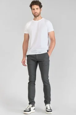 Le Temps des Cerises Pantalon Milo A Motif Pied De Poule Gris Grey Discount