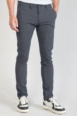 Le Temps des Cerises Pantalon Skunk A Carreaux Bleus Blue Clearance