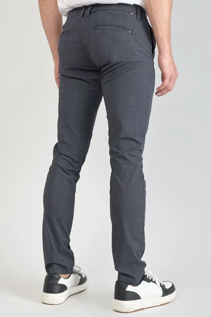 Le Temps des Cerises Pantalon Skunk A Carreaux Bleus Blue Clearance