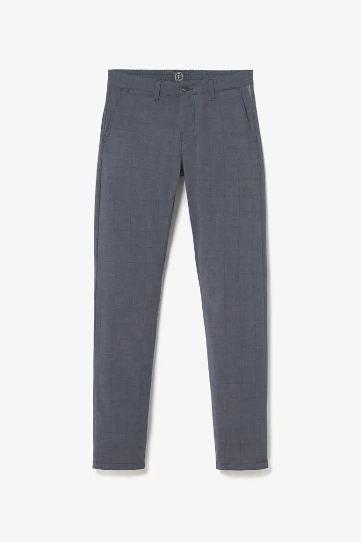 Le Temps des Cerises Pantalon Skunk A Carreaux Bleus Blue Clearance