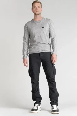 Le Temps des Cerises Pantalon Treillis Mirado Noir Black Hot