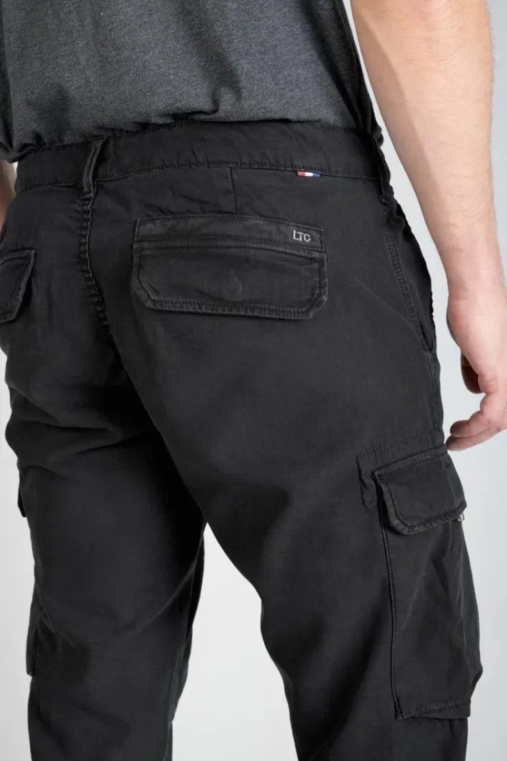Le Temps des Cerises Pantalon Treillis Sami Noir Black Online