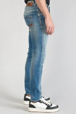 Le Temps des Cerises Perier 900/16 Tapered 7/8Eme Jeans Destroy Vintage Bleu N°4 Blue Hot