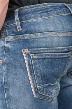 Le Temps des Cerises Picpus Power Skinny 7/8Eme Jeans Destroy Bleu N°2 Blue Best