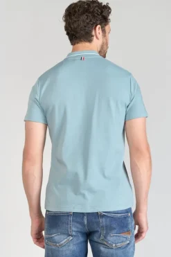 Le Temps des Cerises Polo Aron Bleu-Gris Citadel Discount