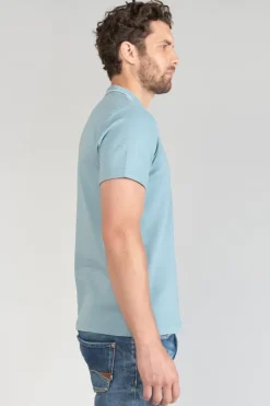 Le Temps des Cerises Polo Aron Bleu-Gris Citadel Discount