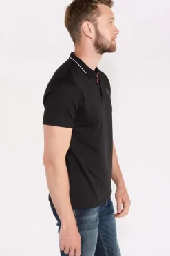 Le Temps des Cerises Polo Aron Noir Black New
