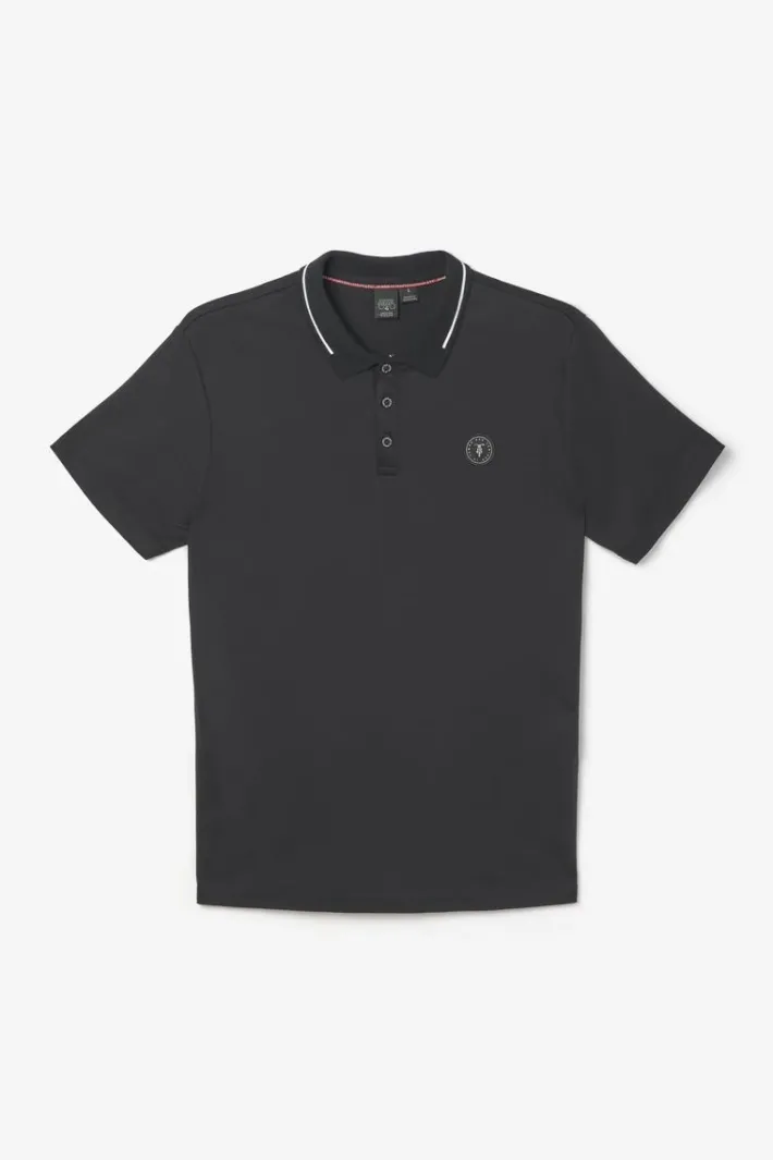 Le Temps des Cerises Polo Aron Noir Black New