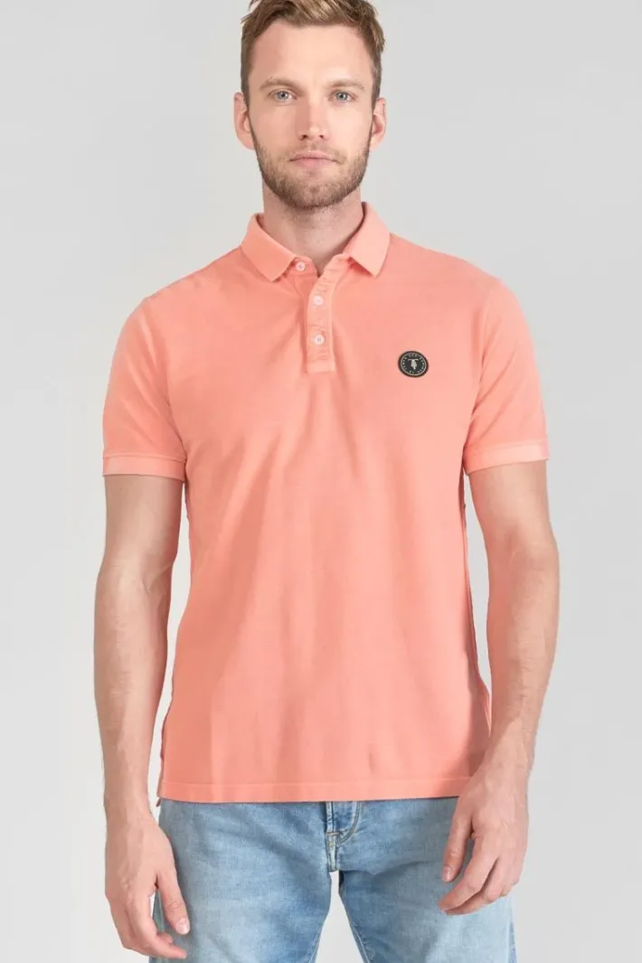 Le Temps des Cerises Polo Dylon Saumon Salmon Flash Sale