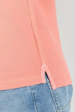 Le Temps des Cerises Polo Dylon Saumon Salmon Flash Sale