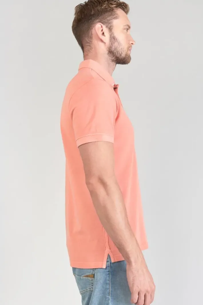 Le Temps des Cerises Polo Dylon Saumon Salmon Flash Sale