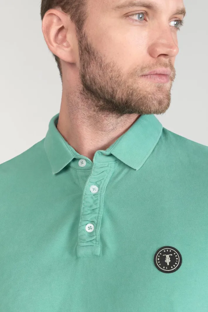 Le Temps des Cerises Polo Dylon Vert D'Eau Oil Online