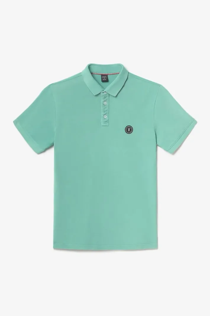 Le Temps des Cerises Polo Dylon Vert D'Eau Oil Online