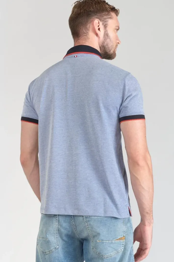 Le Temps des Cerises Polo Orias Bleu Ciel Peacoat Shop