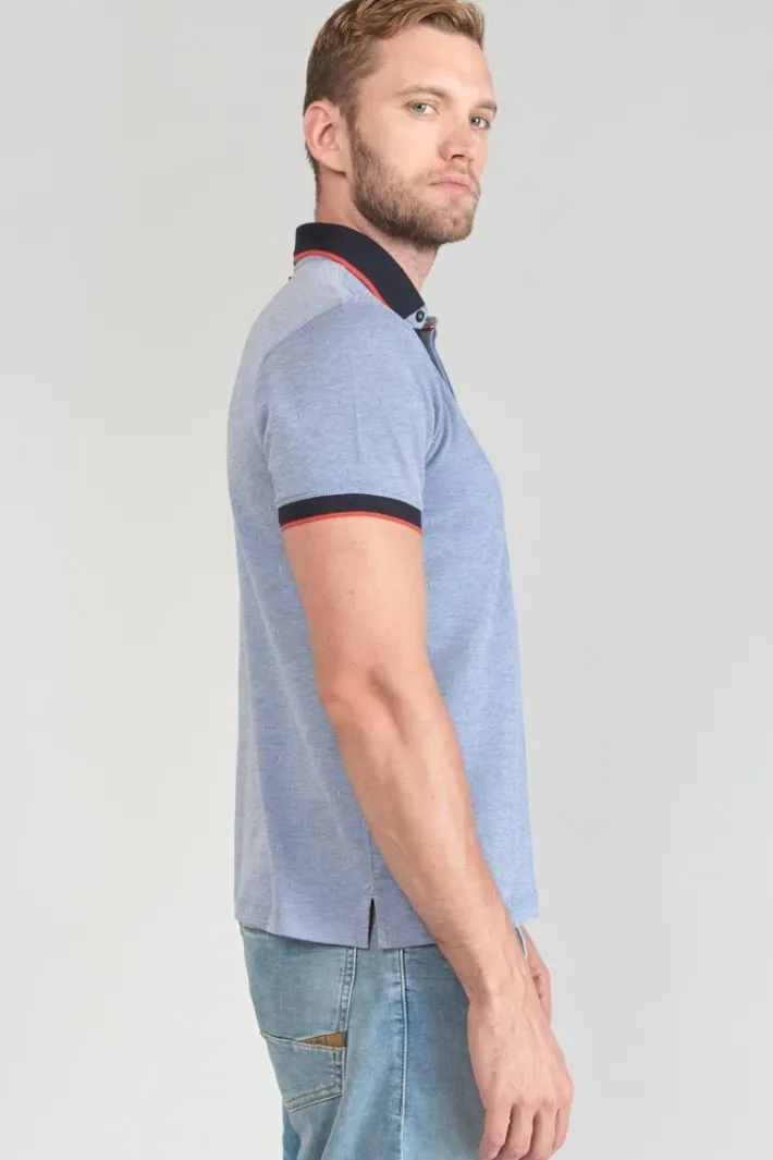 Le Temps des Cerises Polo Orias Bleu Ciel Peacoat Shop