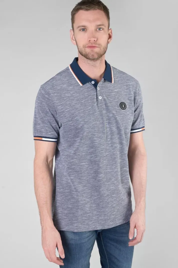 Le Temps des Cerises Polo Polar En Jersey Chine Bleu Marine Wing Fashion