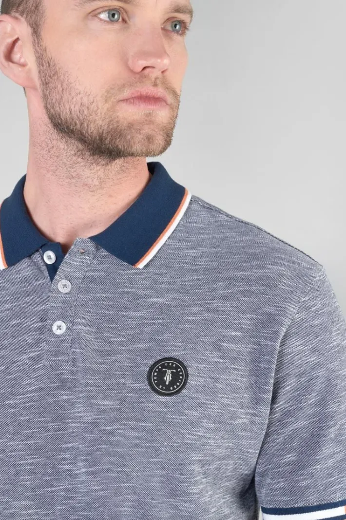 Le Temps des Cerises Polo Polar En Jersey Chine Bleu Marine Wing Fashion