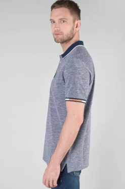 Le Temps des Cerises Polo Polar En Jersey Chine Bleu Marine Wing Fashion