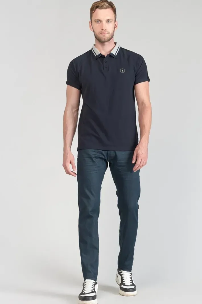 Le Temps des Cerises Polo Ramel Bleu Nuit Peacoat Sale