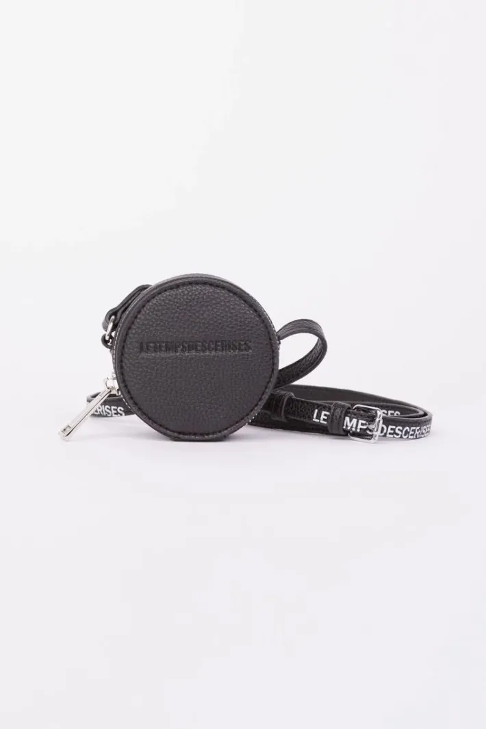 Le Temps des Cerises Porte Monnaie Gabin Noir Black Cheap