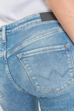 Le Temps des Cerises Power Skinny 7/8Eme Jeans Bleu N°4 Blue New