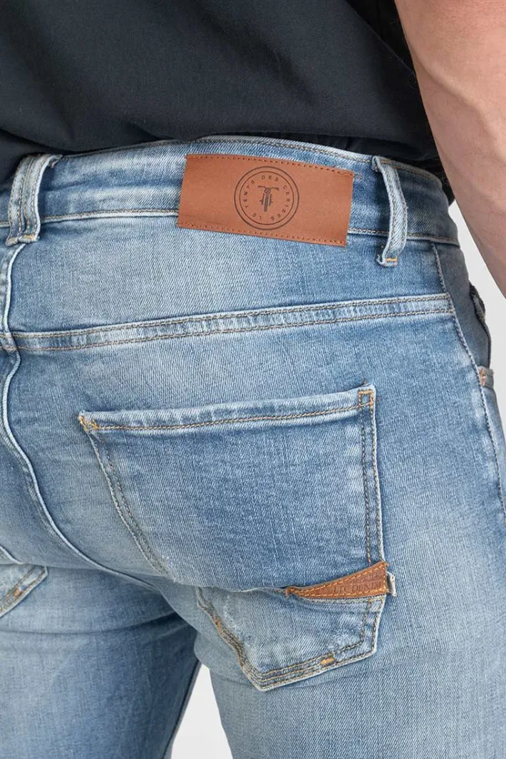 Le Temps des Cerises Power Skinny 7/8Eme Jeans Destroy Bleu N°4 Blue Outlet
