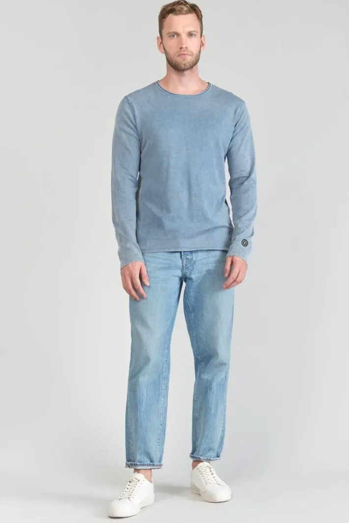 Le Temps des Cerises Pull Bivor Bleu-Gris Delave Citadel Shop