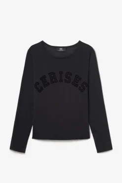 Le Temps des Cerises Pull Colchic Noir Black Sale