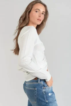 Le Temps des Cerises Pull Duni Blanc White Store