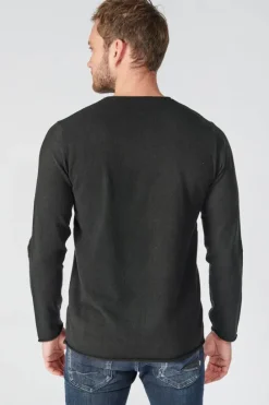 Le Temps des Cerises Pull Terry Noir Black Outlet