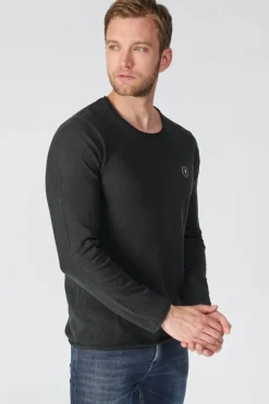Le Temps des Cerises Pull Terry Noir Black Outlet