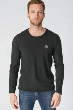 Le Temps des Cerises Pull Terry Noir Black Outlet