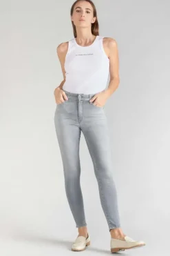 Le Temps des Cerises Pulp Slim Taille Haute 7/8Eme Jeans Gris N°3 Grey Best Sale