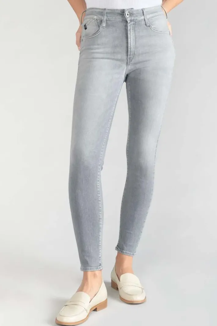 Le Temps des Cerises Pulp Slim Taille Haute 7/8Eme Jeans Gris N°3 Grey Best Sale