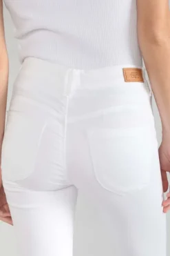 Le Temps des Cerises Pulp Slim Taille Haute 7/8Eme Jeans Blanc White Cheap
