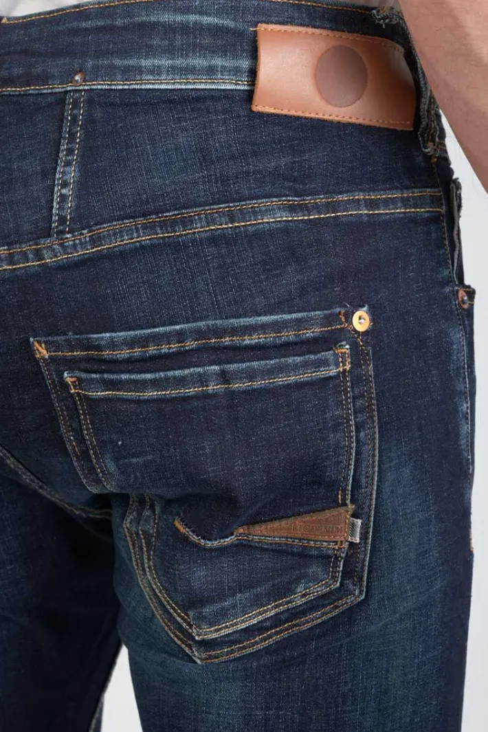 Le Temps des Cerises Raffi 900/16 Tapered 7/8Eme Jeans Destroy Bleu-Noir N°2 Blue Cheap